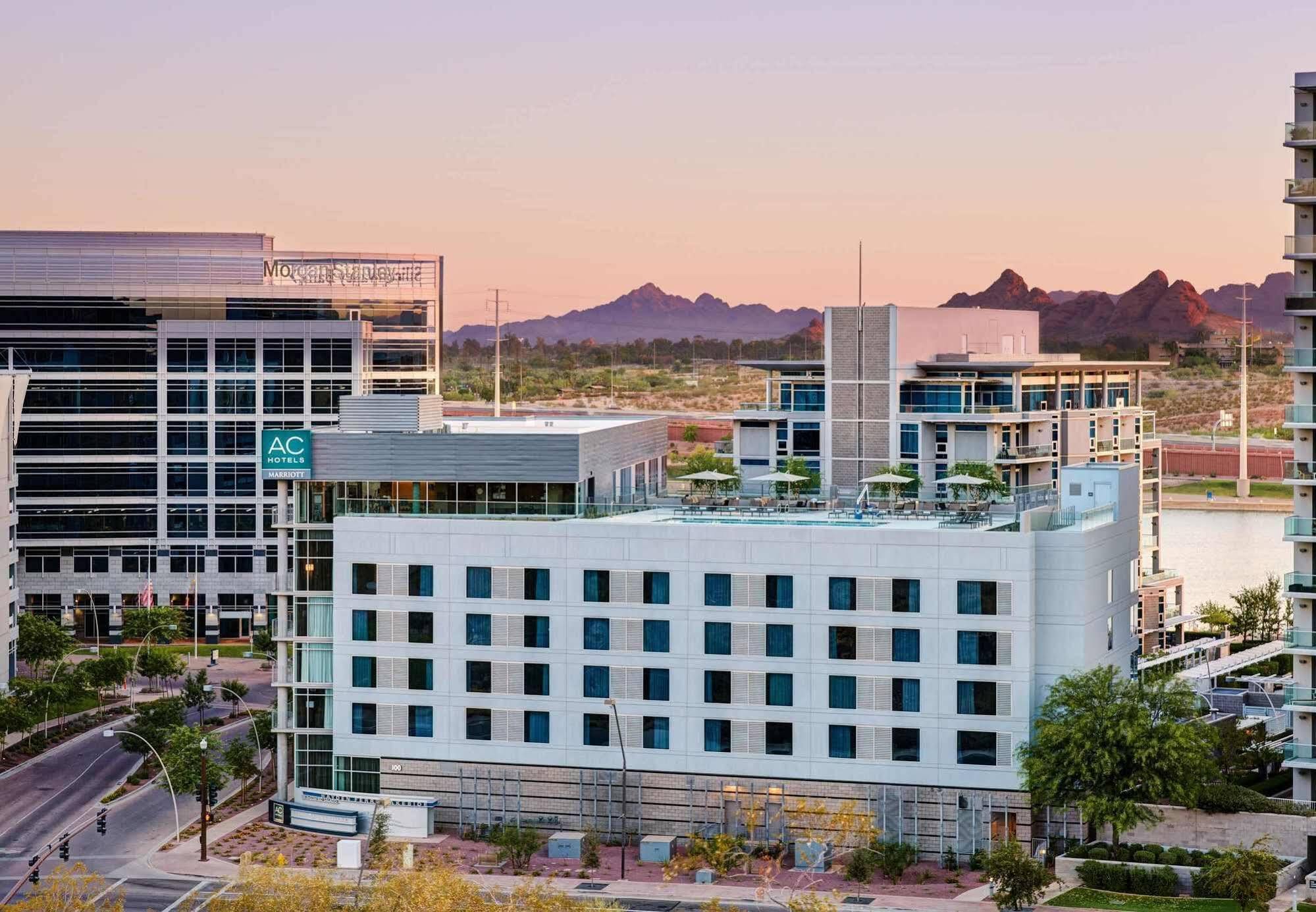 Ac Hotel By Marriott Phoenix Tempe/Downtown Exterior foto